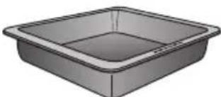 MIELE H 7780 BP2 - Plats à rôtir Gourmet HUB   Couvercles de plat à rôtir Gourmet   HBD - 2