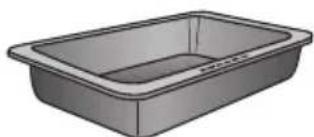 MIELE H 7780 BP2 - Plats à rôtir Gourmet HUB   Couvercles de plat à rôtir Gourmet   HBD - 1