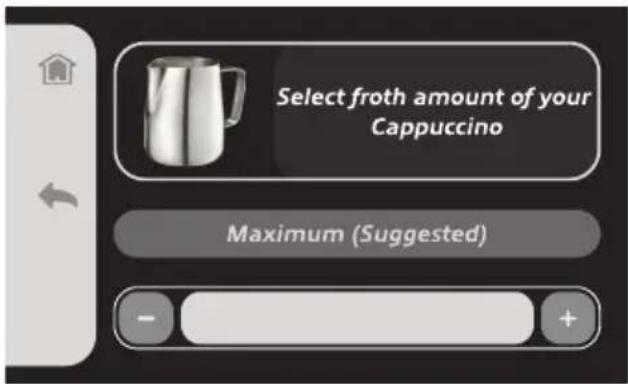 ARIETE 1312 - Coffee size set up - 2