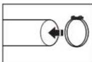 WHIRLPOOL WED5605MW - Clamps: - 1