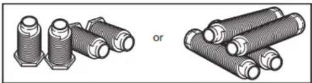 WHIRLPOOL WGD5605MC - Parts Supplied (all models): - 1