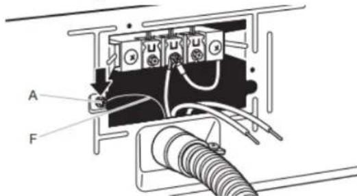 WHIRLPOOL WGD5605MC - Connect ground wire - 1