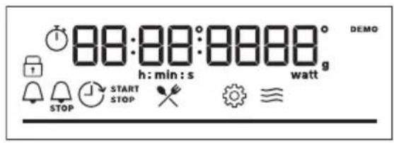 AEG KME525860M - Control panel - 2