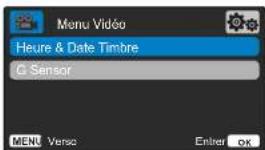 NEXT BASE 222 - Options du menu vidéo - 2