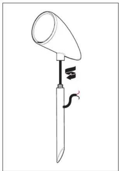 Martin Logan Outdoor Living Foundation 8.1 - Attaching Ground Stake to Speaker & Installation - 2