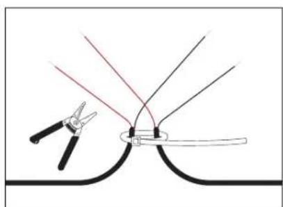 Martin Logan Outdoor Living Foundation 8.1 - Preparing the 2 Conductor Burial Cable (For Mono Setup) - 4