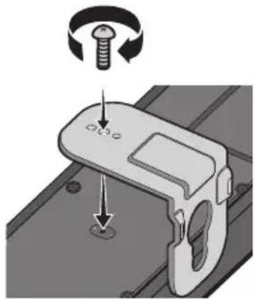 SAMSUNG HWB650 - Plasser Veggfestestyring mot veggoverflaten. - 3