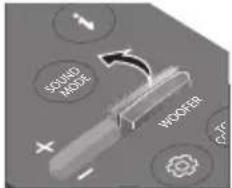 SAMSUNG HWB650 - Vloženie batérií pred použitím dial'kového ovládania (2 batérie AAA) - 7