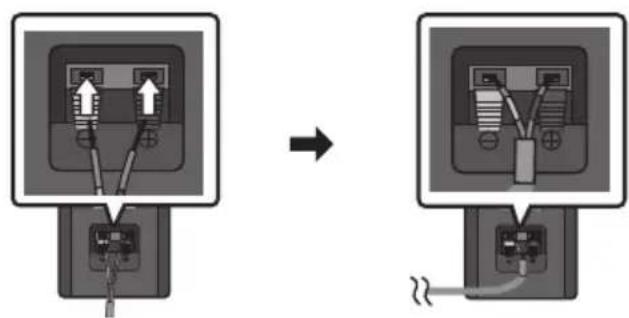 SAMSUNG HWB650 - Pripojenie elektrického napájania - 1