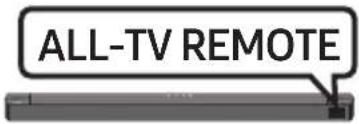 SAMSUNG HWB650 - Regolazione del volume della Soundbar con il telecomando della TV - 9