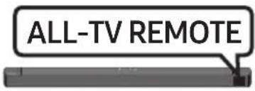 SAMSUNG HWB650 - Ajuste do volume do Soundbar com o controlo remoto de um televisor - 9