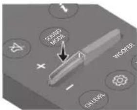 SAMSUNG HWB650 - Como utilizar o controlo remoto - 7