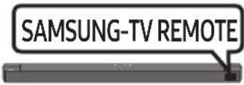 SAMSUNG HWB650 - Indstille Soundbar-lyden med en tv'ets fjernbetjening - 6