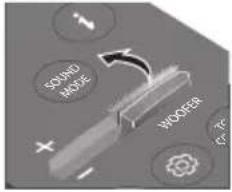 SAMSUNG HWB650 - Soundbari helitugevuse reguleerimine teleri kaugjuhtimispuldiga - 1