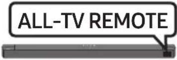 SAMSUNG HWB650 - Indstille Soundbar-lyden med en tv'ets fjernbetjening - 9