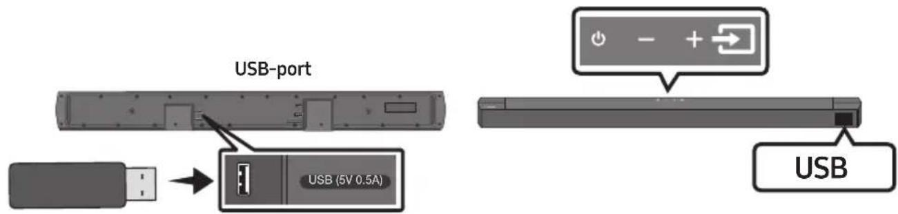 SAMSUNG HWB650 - TILSLUTNING AF EN USB-LAGERENHED - 1