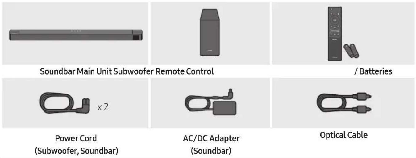 SAMSUNG HWB650 - CHECKING THE COMPONENTS - 1