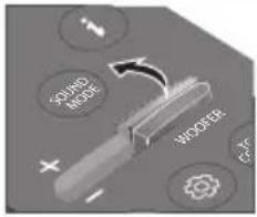 SAMSUNG HWB650 - Adjusting the Soundbar volume with a TV remote control - 1