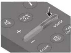 SAMSUNG HWB650 - Cum să folosiți telecomanda - 17