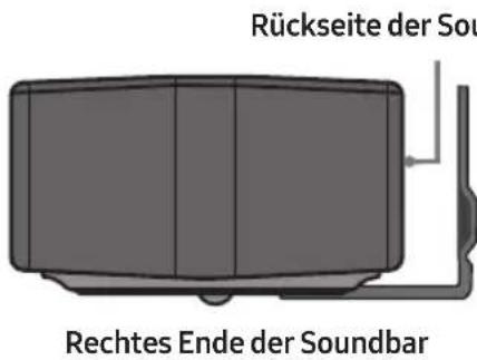 SAMSUNG HWB650 - Platzieren Sie die Montagehilfe für die Wandhalterung an der Wand. - 6
