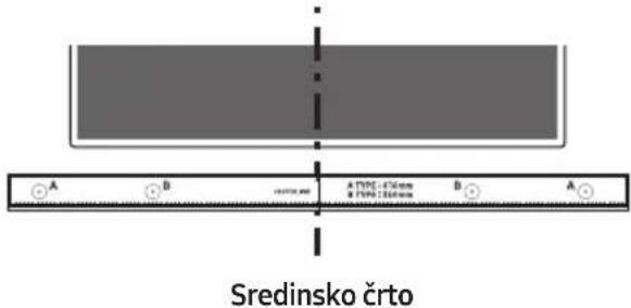 SAMSUNG HWB650 - Komponente stenskega nosilca - 6