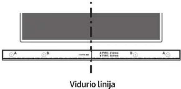 SAMSUNG HWB650 - Tvirtinimo prie sienos komponentai - 6