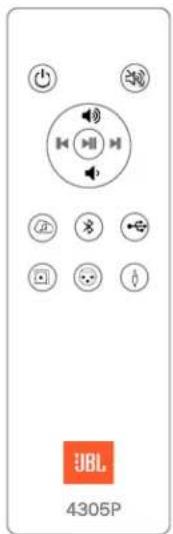 JBL 4305P - Télécommande - 1