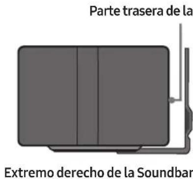 SAMSUNG HWQ60B - Componentes del montaje en pared - 12