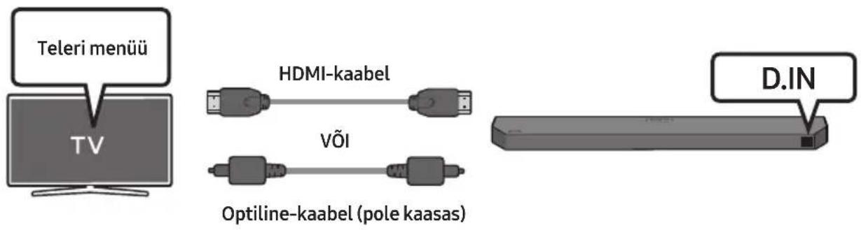 SAMSUNG HWQ60B - Funktsiooni Q-Symphony kasutamine - 1