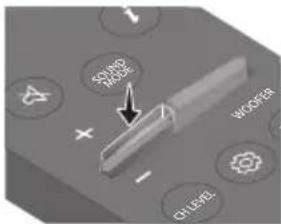 SAMSUNG HWQ60B - Slik bruker du fjernkontrollen - 7