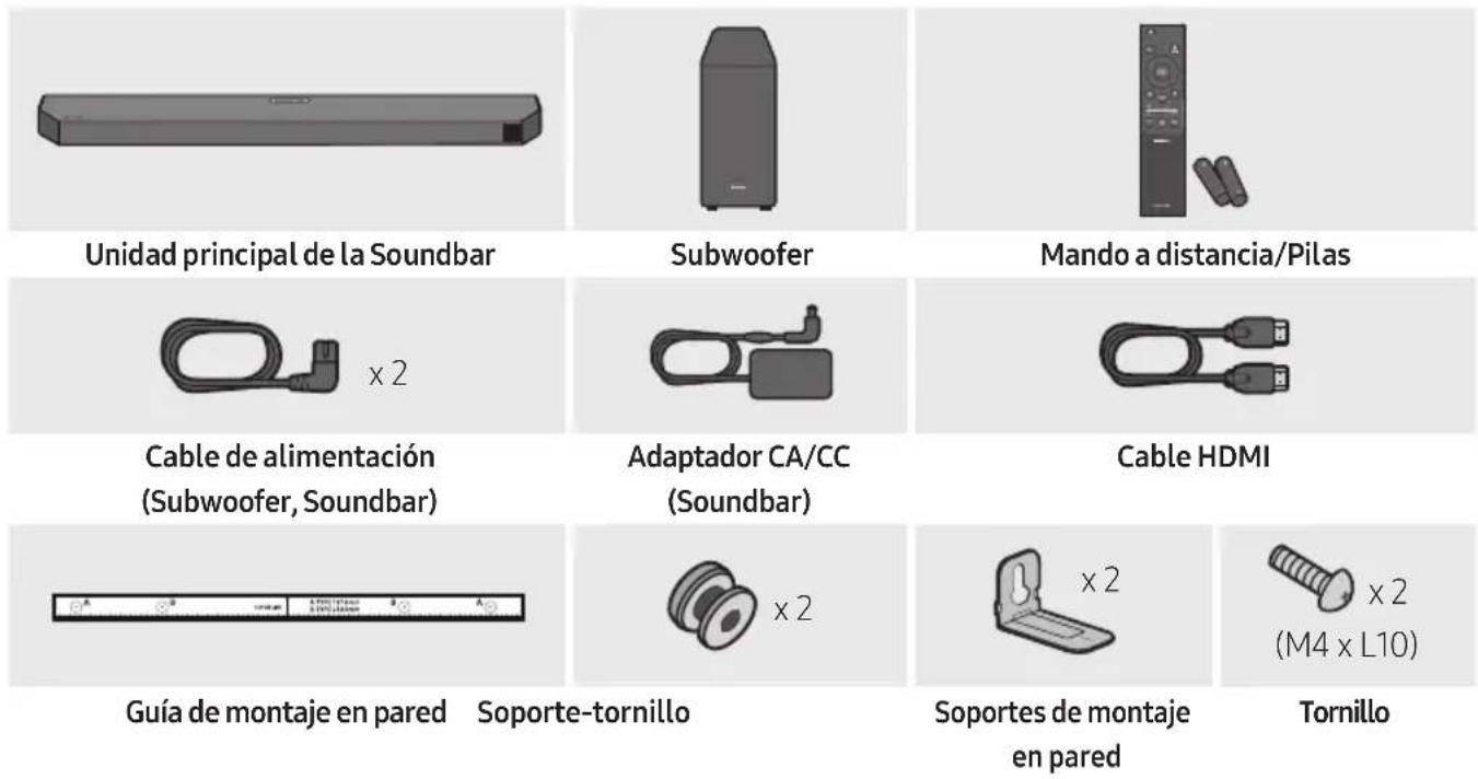 SAMSUNG HWQ60B - COMPROBACIÓN DE LOS COMPONENTES - 1