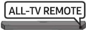 SAMSUNG HWQ60B - „Soundbar“ garsumo reguliavimas televizoriaus nuotolinio valdymo pultu - 9