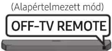 SAMSUNG HWQ60B - A Soundbar hangerejének szabályozása a televízió távvezérlőjével - 3