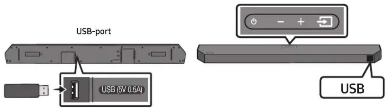 SAMSUNG HWQ60B - KOBLE TIL EN USB-STASJON - 1