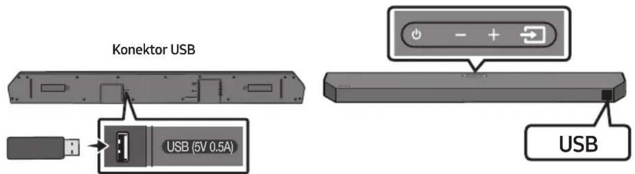 SAMSUNG HWQ60B - PŘIPOJENÍ JEDNOTKY USB - 1
