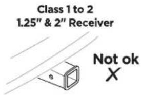 THULE T2 Pro XT 9036XT - Warnings - 2