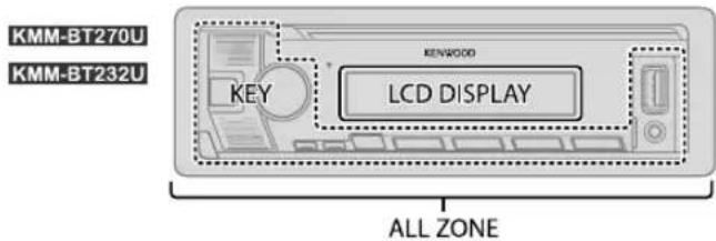 KENWOOD KMRM332BT - DisplaySettings - 2