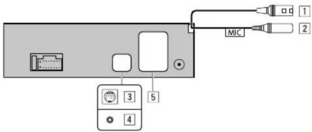 KENWOOD KMRM332BT - Removing the unit - 2