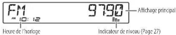 KENWOOD KMRM332BT - Changez l'information sur l'affichage - 1
