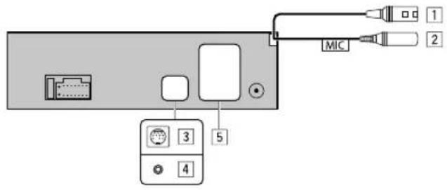 KENWOOD KMRM332BT - Retrait de l'appareil - 2