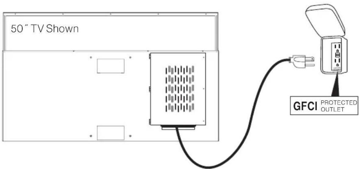 Furrion Aurora FDUF43CSA - Connect Power - 1