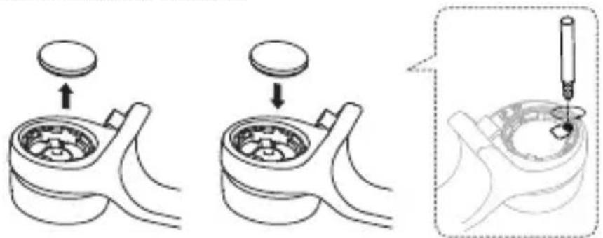 JBL Click - Inserimento e sostituzione della batteria - 2