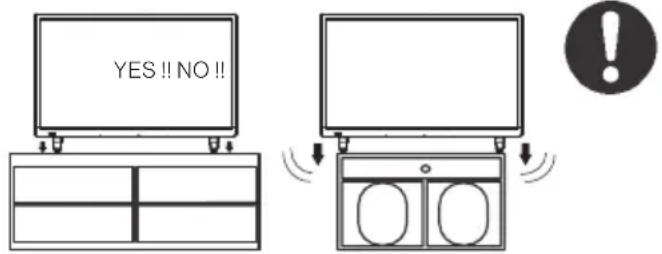 Furrion Aurora FDUP50CSA - Notice for TV Cabinet - 1