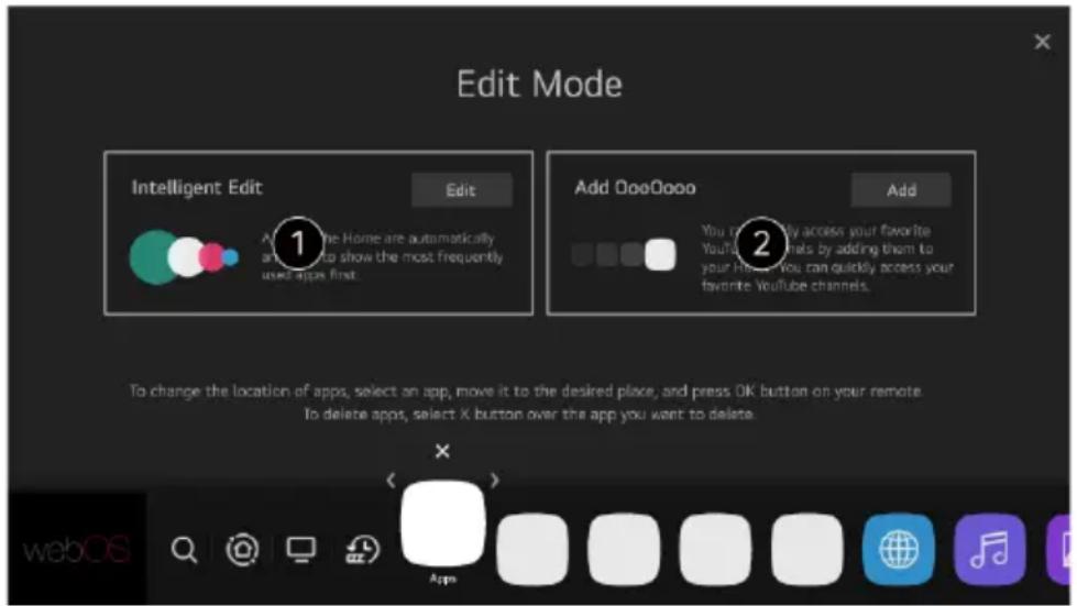Furrion Aurora FDUF55CSA - Cómo gestionar la funciona Inicio del TV con webOS - 1