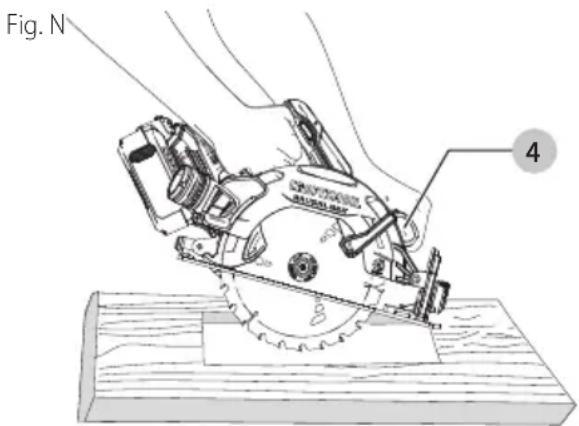 Craftsman CMCS551 - Découpe en poche (Fig. A, N) - 1
