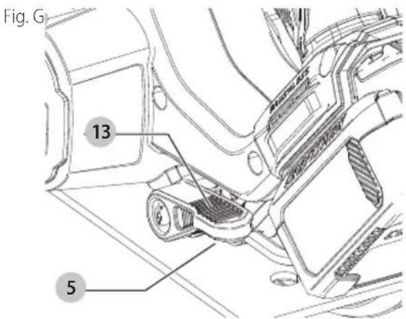 Craftsman CMCS551 - Réglage de la profondeur de coupe (Fig. G-I) - 1