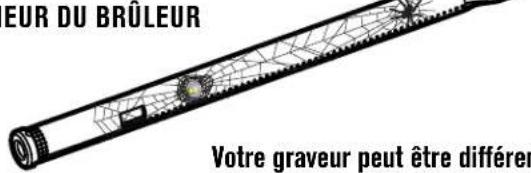 CHAR BROIL Performance 463228622 - ARAGNEES ET TOILES A L'INTERIEUR DU BRULEUR - 1
