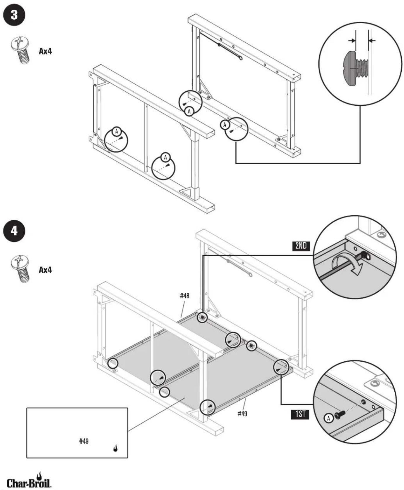 CHAR BROIL Performance 463228622 - ASSEMBLY / ASSEMBLAGE / ASSEMBLEA - 1