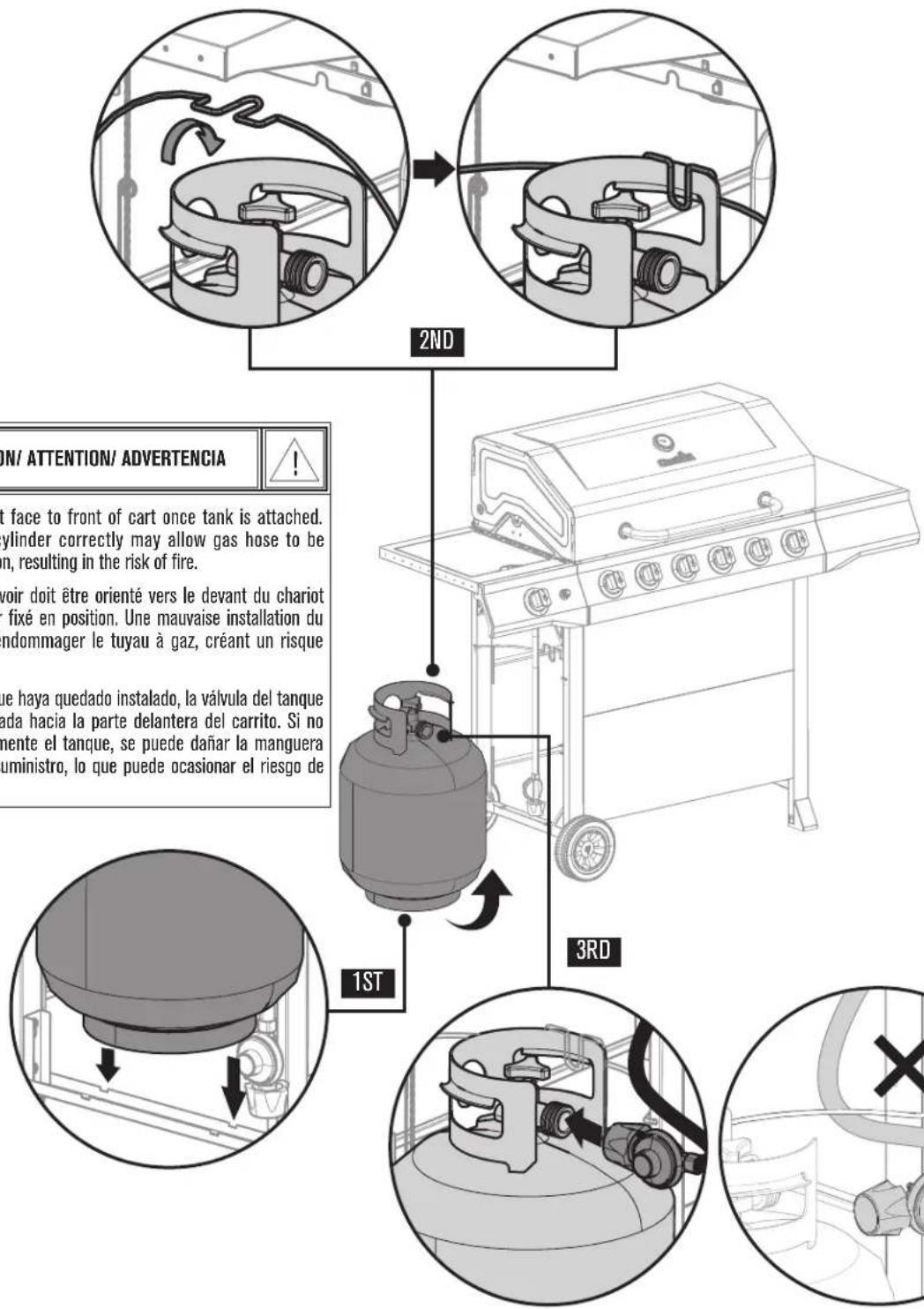 CHAR BROIL Performance 463228622 - ASSEMBLY / ASSEMBLAGE / ASSEMBLEA - 1