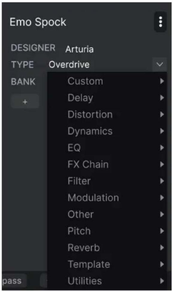Arturia Dist TUBECULTURE - Section Preset Info - 1